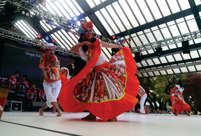 Dança folclórica