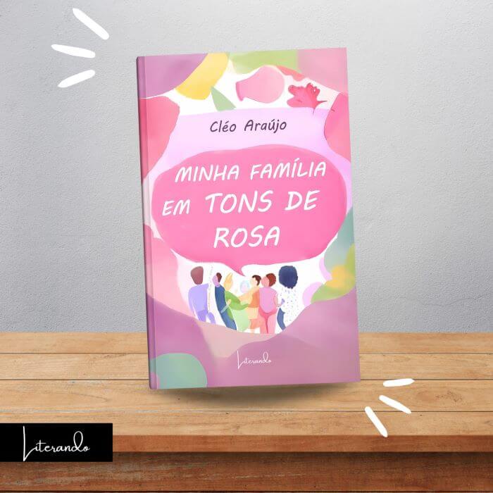 Livro Minha família em tons de rosa