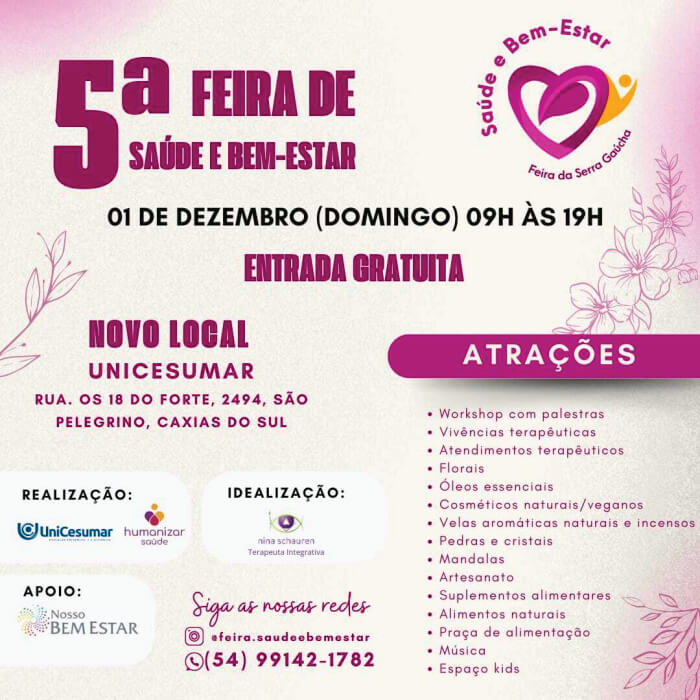 Card Feira Saúde e Bem-estar