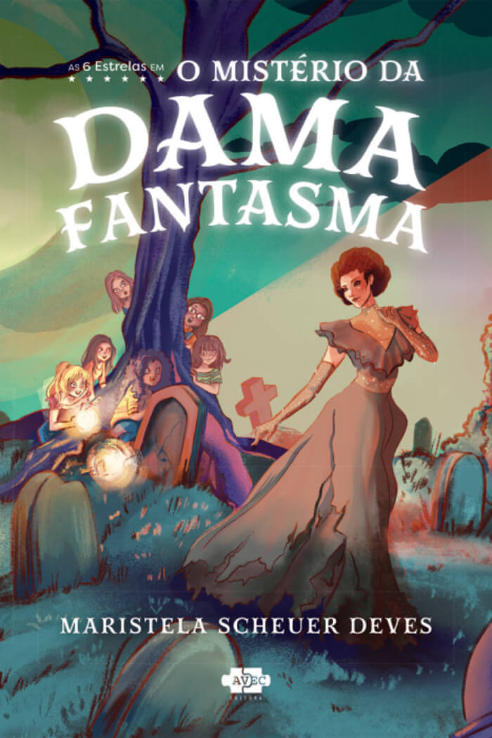 Capa de O Mistério da Dama Fantasma