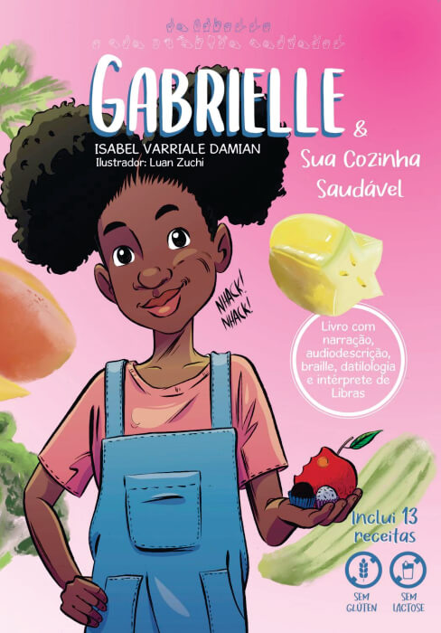 Capa Gabrielle e sua cozinha saudável 